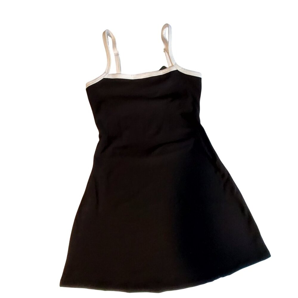 Wild Fable Black & White Butter Bliss A-Line Dress XS Adjustable Straps